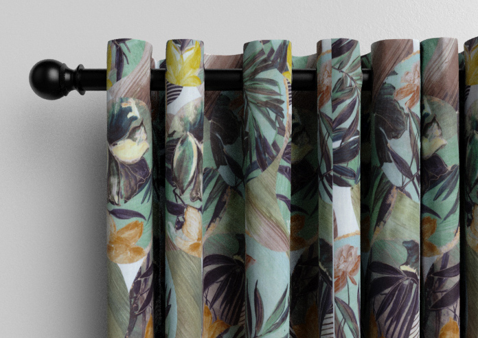 Osaka, Mint - Made to Measure Curtain - Image 12